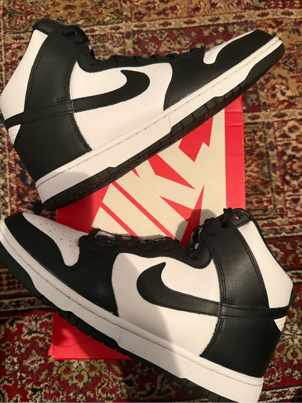 Nike Dunk High Panda Black White High-Top Sneakers